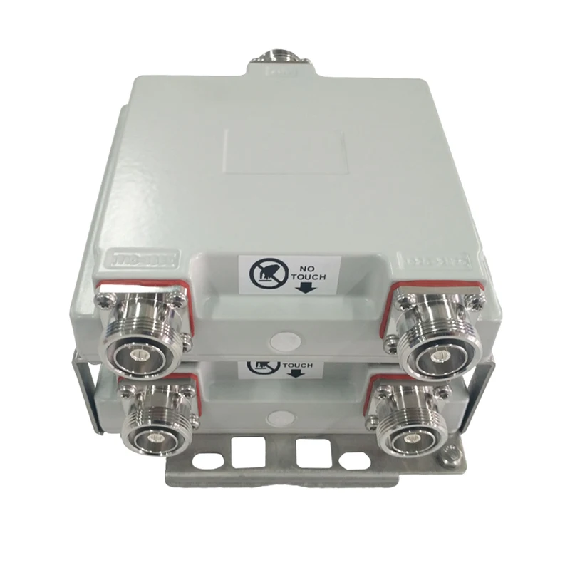 Double Units 1710-1880/1920-2690MHz 250W -153dBc Low PIM Combiner RF Diplexer for DAS
