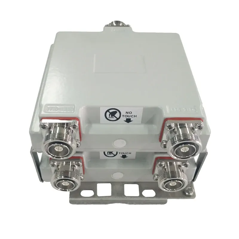 Double Units 1710-1880/1920-2690MHz 250W -153dBc Low PIM Combiner RF Diplexer for DAS