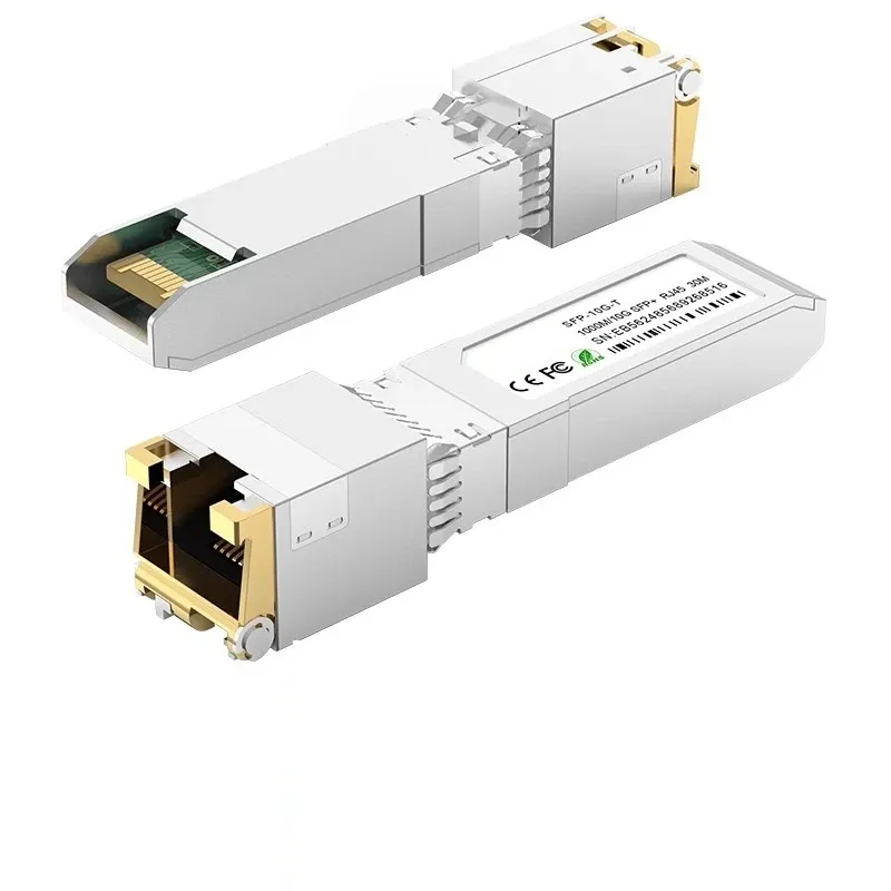 10GBase-T SFP+ to RJ45 Transceiver Copper Module CAT6a Compatible with Cisco Ubiquiti Fort