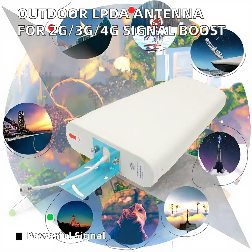 High Quality Factory Supply Outdoor Log Periodic Antenna GMS 2G 3G 4G LTE 5G LPDA Antenna
