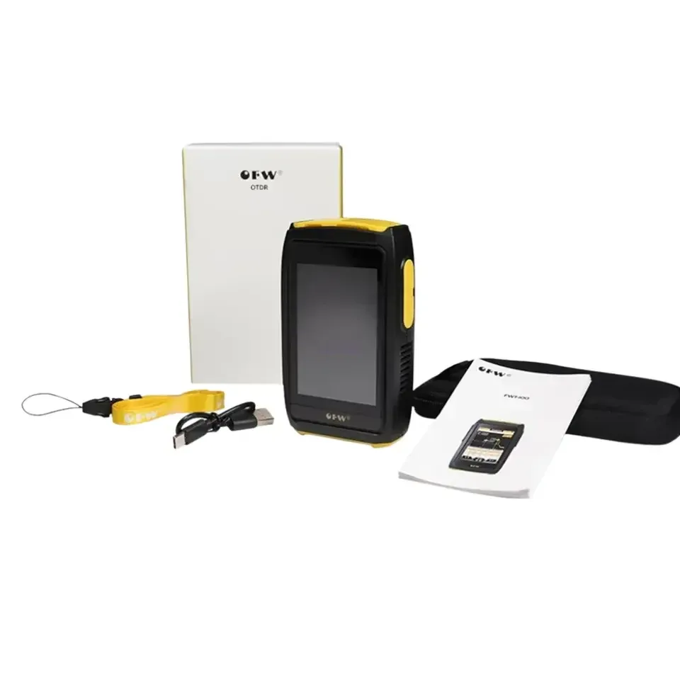 New Mini OTDR FWT-100 Active 1550nm 20dB Optical Fiber Reflectometer SC Fiber Tester FTTH 