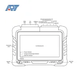 NOVKER NK6200 7 Inch Touchscreen Optical Time Domain Reflectometer 1310/1550/1625nm Multi-