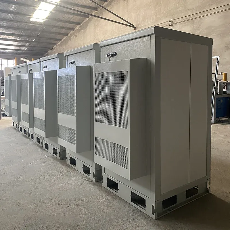 RH Customized Logo Integrated Outdoor Aluminum Cabinet IP55 Enclosure 5G Base Station Communication Power Equipment Metal Steel-boxintelecom