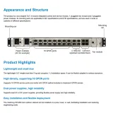 OLT AC 16 Port Device MA5801-CG16-H1-16 Combo ONU PON Port/AC Telecom Network Fiber Optic 