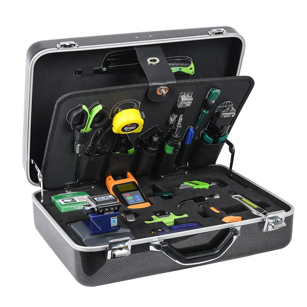 FTTH Fiber Optic Termination Tool Set/Tool Kit Tfs-40 Ftth Fiber Optic Tool Kit-boxintelecom