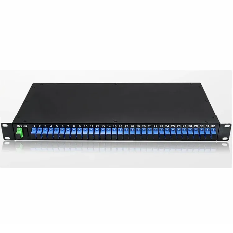 19 Inch Fiber Optical Patch Rack 1U 2U 3U 4U Optical Fiber Distribution Frame for Data Cen