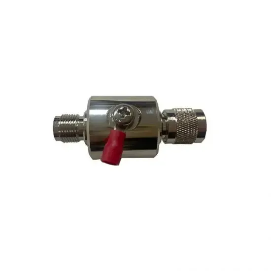 High Performance  DC-2.5GHz Low VSWR RF Lightning Arrestor With TNC-M to TNC-F Connector