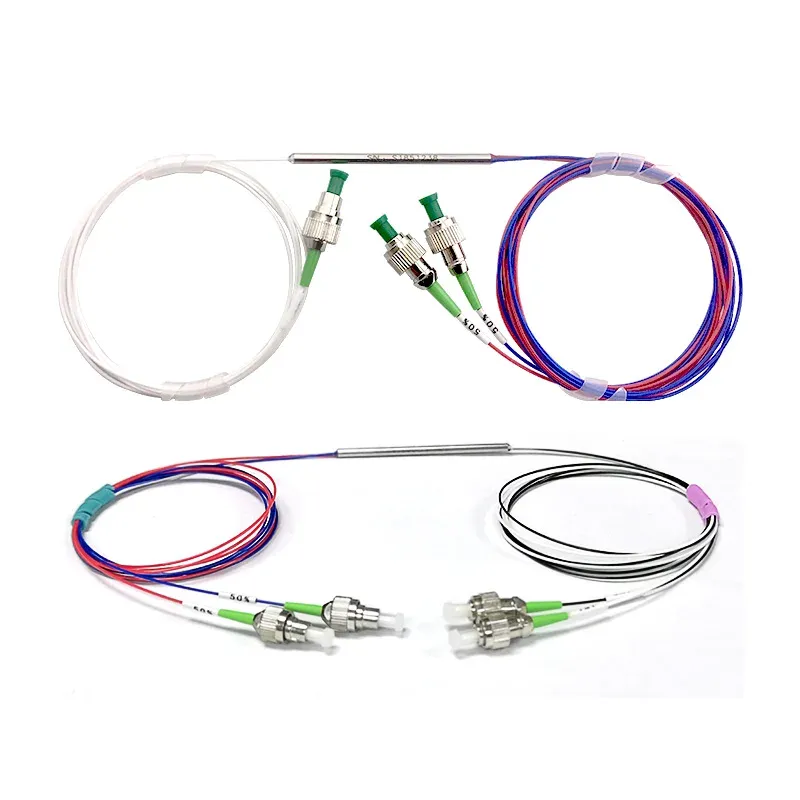 Fiber Optic Equipment Beam Splitter 780nm 850nm 980nm 1064nm 1310nm 1550nm 1x2 2x2 1x3 PM Polarization Maintaining Fiber Coupler-boxintelecom