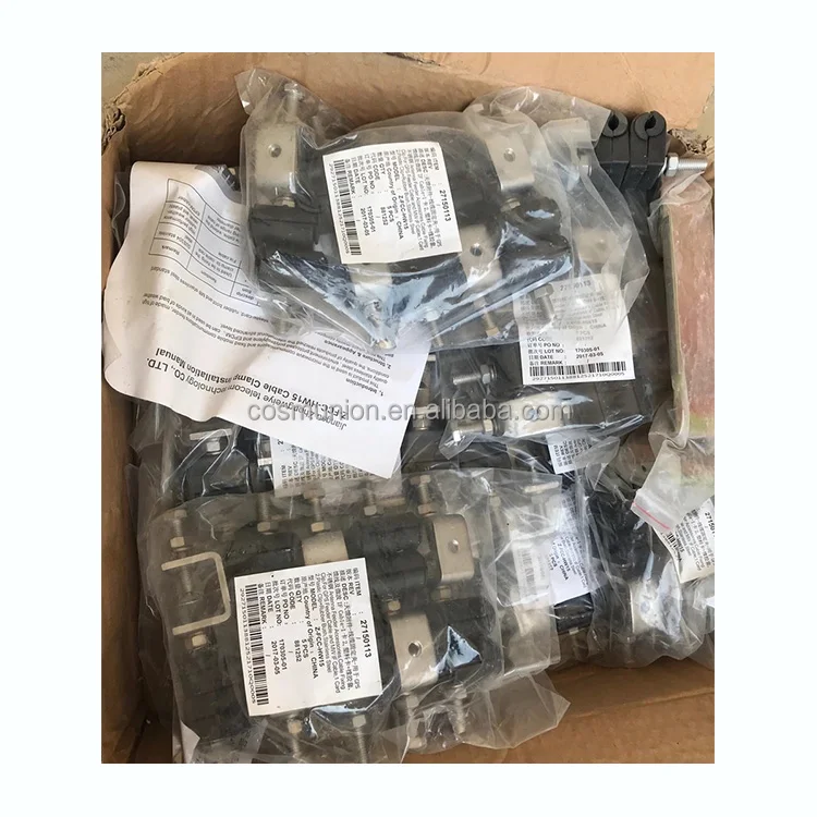 Z-FCC-HW15 Power Cable Clamp with Rubber Double  Triple Feeder Clamp 1/2
