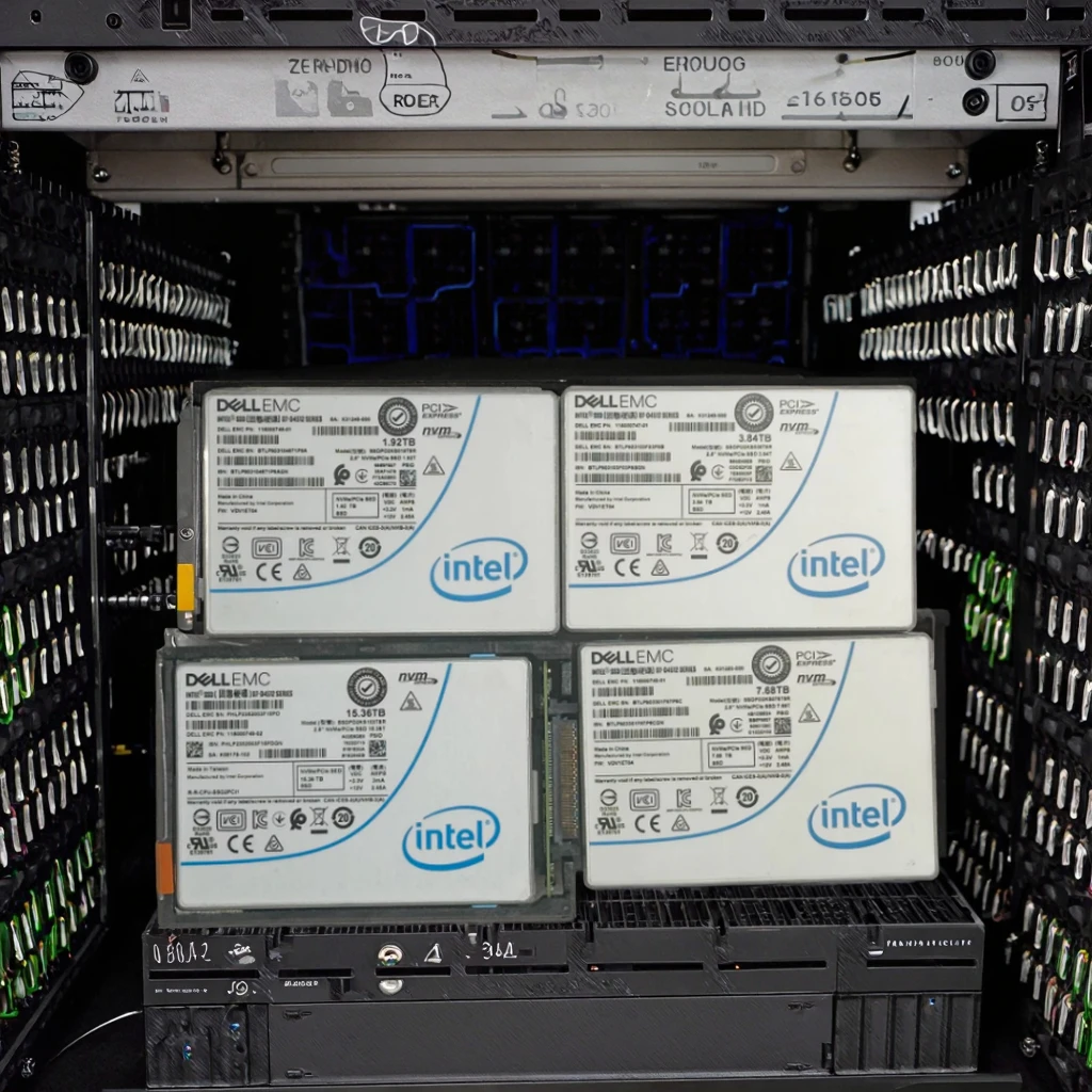 Intel 3.84TB U.2 NVMe PCIe Mass Storage Server Accessories Enterprise SSD 3.84T Unplugged for Telecommunications Enterprise