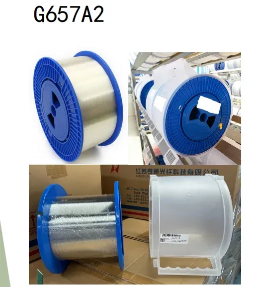 Standard Fiber Optic for Export Single Mode G652D G652B G657A1 G657A2 Bare Optical Fiber