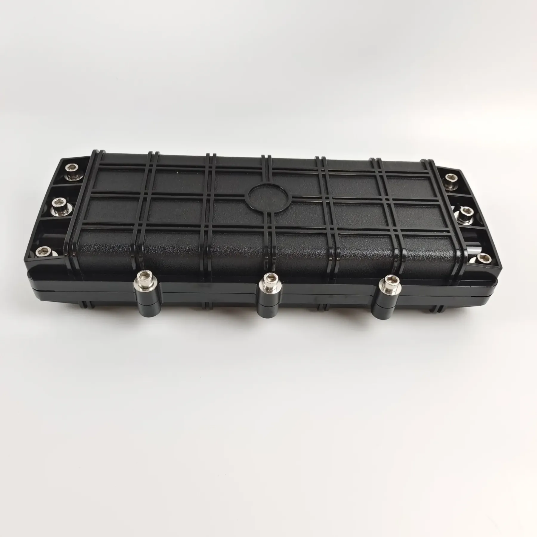 Advanced Fiber Optic Splice Closure - 24-Core Outdoor Waterproof 2-in 2-out Cable Joint Bo