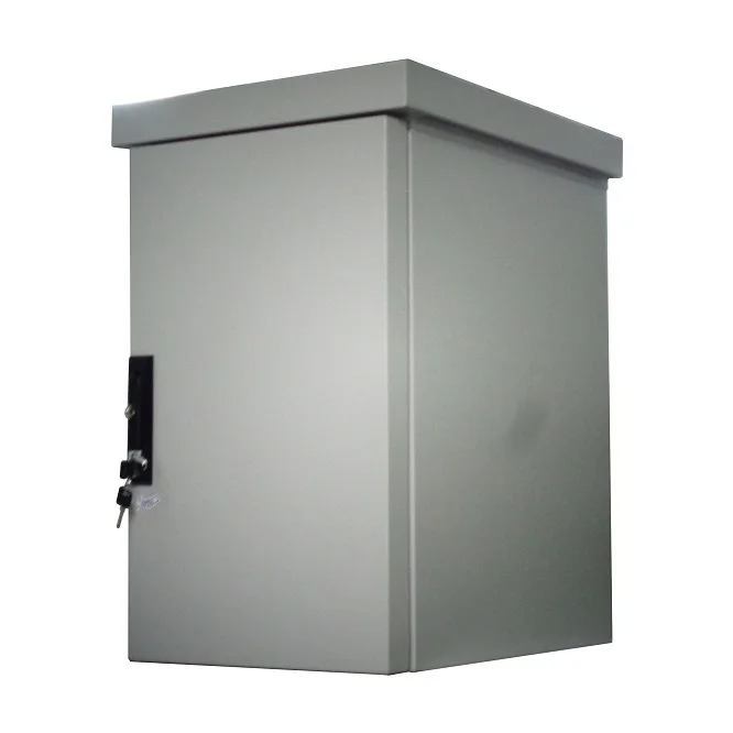 Galvanized Steel 6U Outdoor Telecom Cabinet Pole or Wall Mounted Electrical Enclosure Control Box-boxintelecom