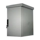 Galvanized Steel 6U Outdoor Telecom Cabinet Pole or Wall Mounted Electrical Enclosure Cont