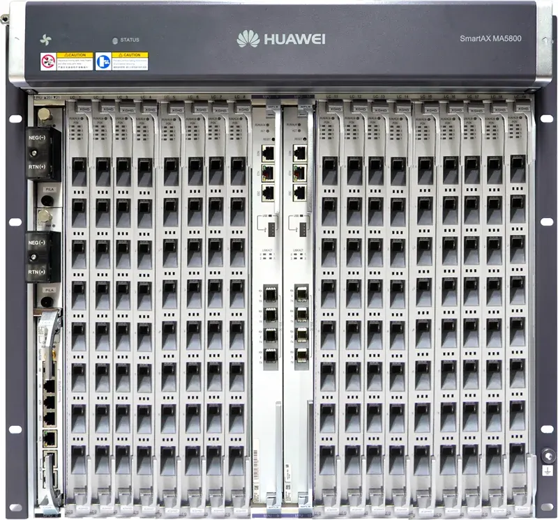 MA5800-X17 Fiber Optic Equipment Supports Third-Party GPON & XGSPON ONU-boxintelecom
