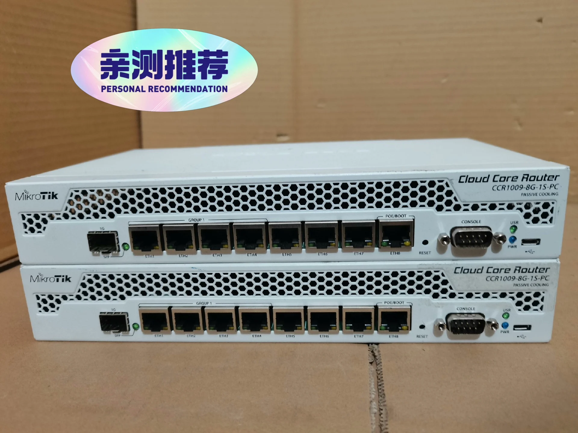 Mikrotik CCR1009-8G-1S-PC Gigabit Ethernet router EM MikroTik Ethernet-boxintelecom