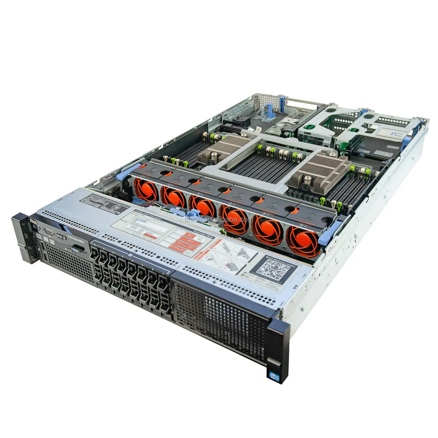 Best Price Dell Poweredge R820 DDR3 Xeon Processor 4 CPU Rack 4U Used Server High Performance Factory Direct Sale 4
