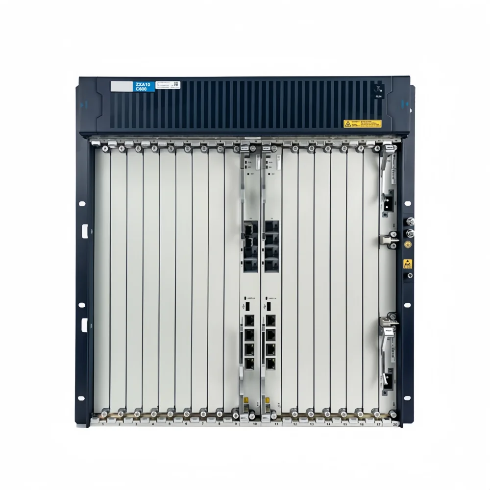 ZXA10 C600 OLT GPON/EPON XGSPON Combo-PON XGS-PON 10G-EPON Fiber Optic Equipment CE RoHS FCC Certified 1 Year Warranty-boxintelecom