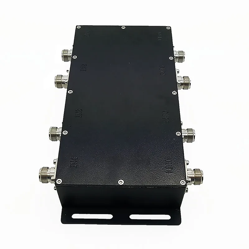 Hot sale 5G 4 in 4 out 698-4000MHz N type Antenna Combiners Input:4 Port,Output:2 Port