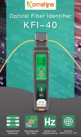 Handheld FTTH Optic Fiber Tester VFL Red Light Identifier with SDK & TCP Support for 4G/3G