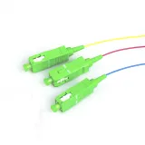 Fbt Coupler with Connector 0%~100% Any Ratio 1x2 Steel Tube Type Single Mode Fusion Three 