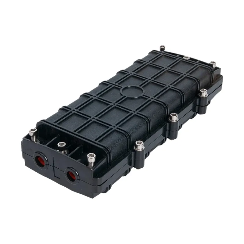 F008 FTTX Fiber Optical Horizontal Type 24/48/96 Cores Splice IP65 Coupling Enclosure Box 