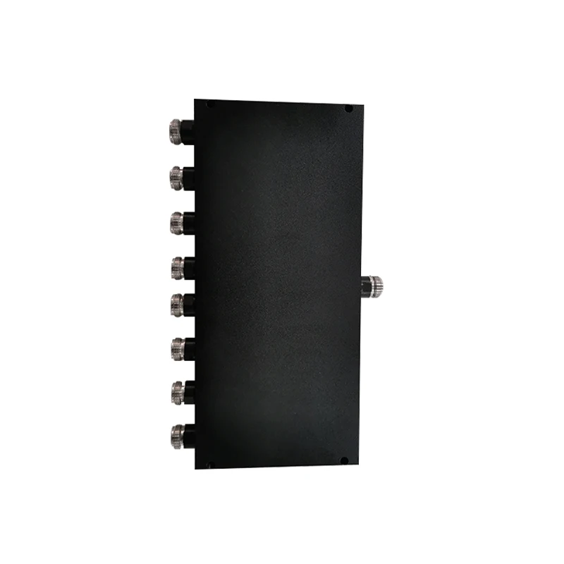 UHF 400-450MHz Low VSWR 50W 8 Way Power Splitter with N-F Connector-boxintelecom
