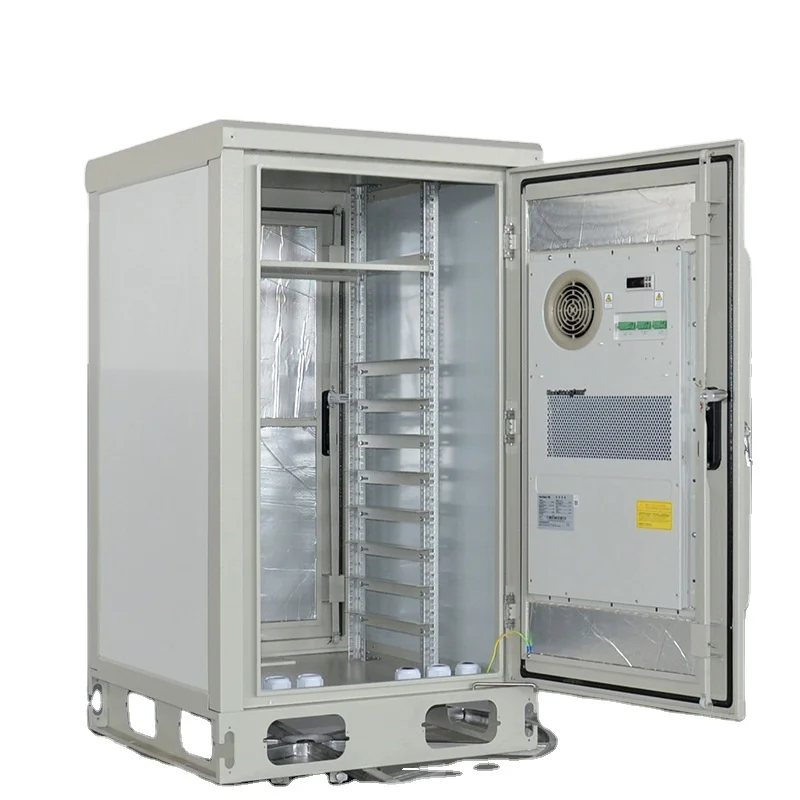 Intelligent 4/5G Base Station Outdoor Equipment Cabinet Single Cabin Communication Power Steel Cabinet Aluminum Composite Panel-boxintelecom