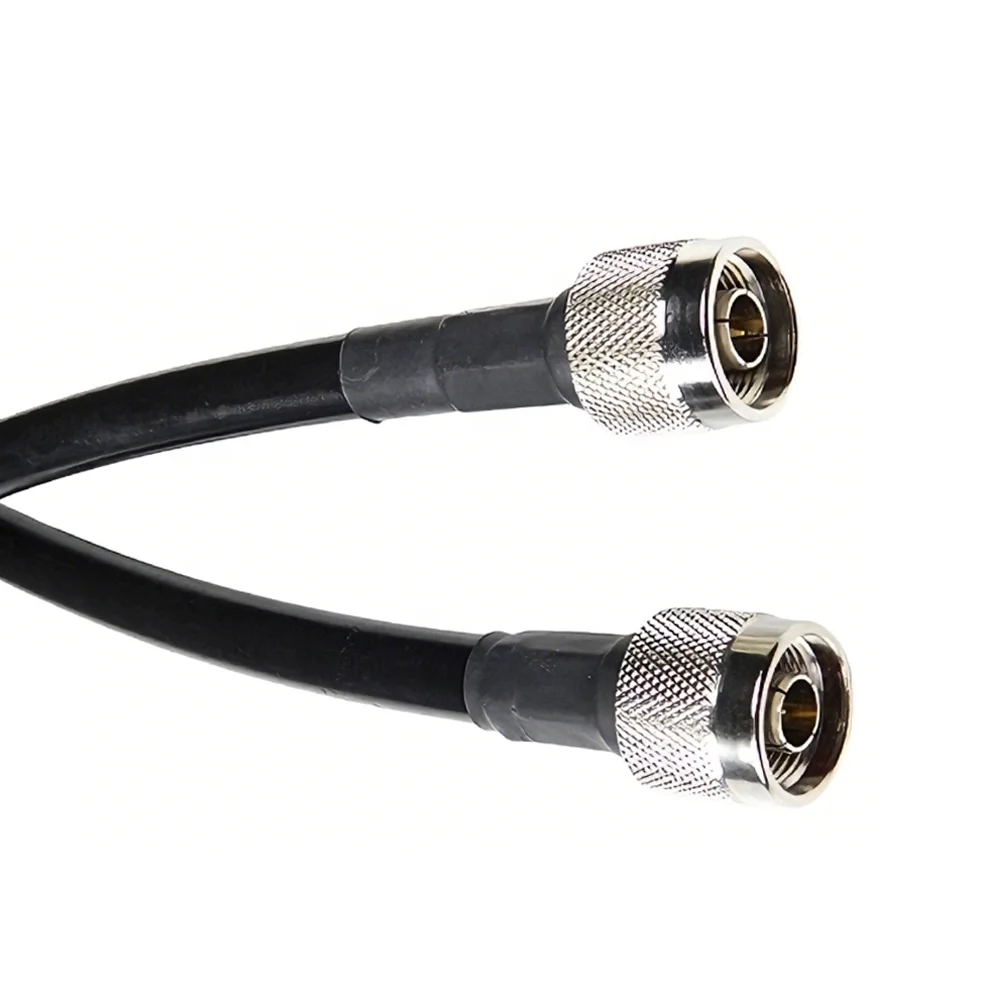EF Series DC-6GHz RF Jumper Cables Coaxial Cable Assemblies EF223-NMNM-L 6GHz RG223 Flexible Coax Cable With N Male Connectors-boxintelecom