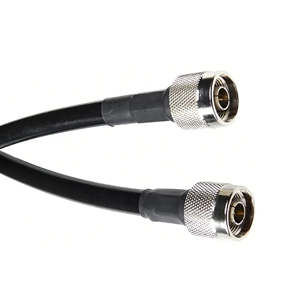 EF Series DC-6GHz RF Jumper Cables Coaxial Cable Assemblies EF223-NMNM-L 6GHz RG223 Flexible Coax Cable With N Male Connectors-boxintelecom