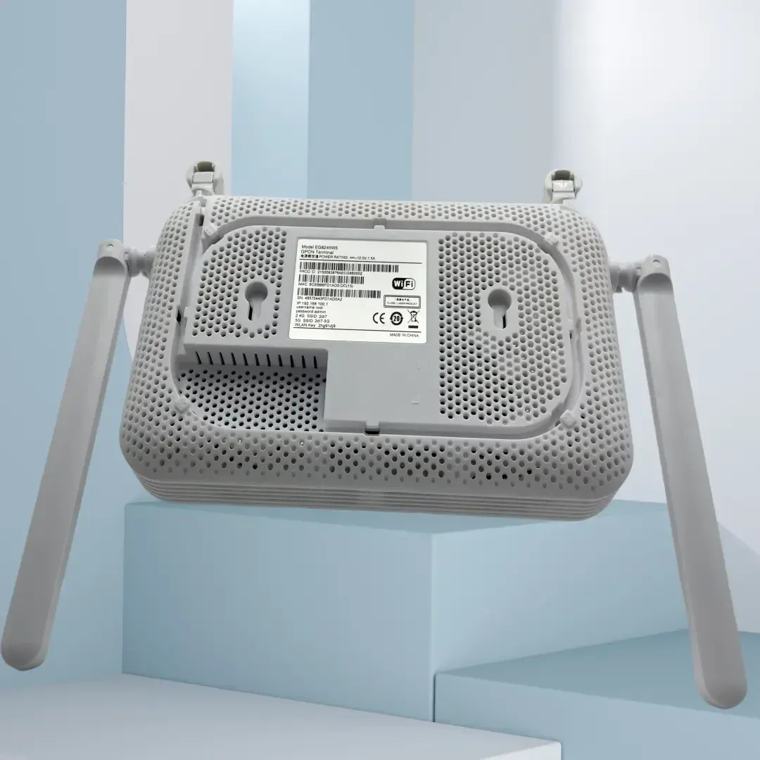 FTTH GPON XPON EG8145V5/EG8245W5/EG8546V5 4GE+2.4G/5G Ipone Fiber Optic Equipment ONU Ipon Hipone 8 Plus 4g Noip Router 300mbps-boxintelecom