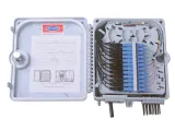 12 Cores FTTH Fiber Optic Distribution Box with 16 Ports Featuring SC UPC FC SC APC Connec