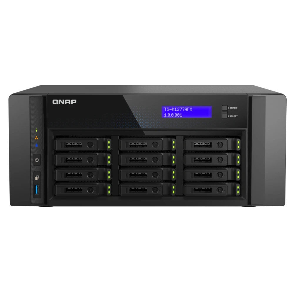Outstanding Performance QNAP TS-h1277AFX Is Equipped with AMD Ryzen 7 9000 Series Processors and DDR5 Memory NAS Server Storage 4
