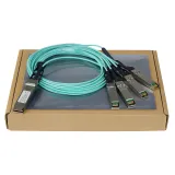 200G QSFP56 to 4x50G SFP56 AOC Cable 850nm 100m Active for Data Center Use Switch Server f