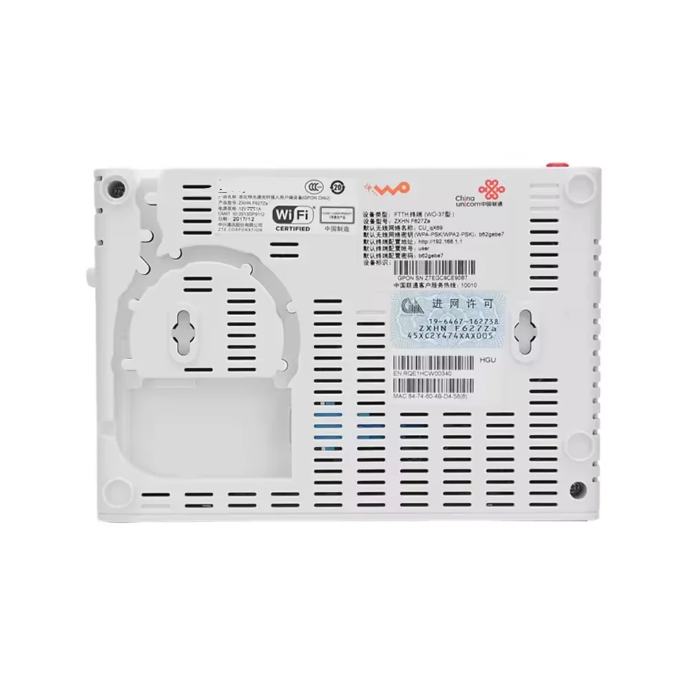 New Product for ZTE F627ZA Gpon ONU Fiber Optic Equipment-boxintelecom