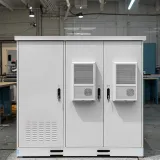 Customizable 5G Outdoor Aluminum Steel Three-Compartment Battery Cabinet IP55 Electronics 