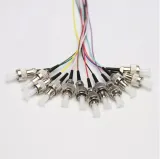 Fiber Optic Bundle Pigtails FCUPC Connector 12 Color 0.9mm SM FTTH Pigtail