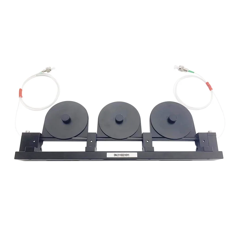 FTTH 1060/1310/1550nm FC/APC SMF Manual Mechanical 3-Paddle Polarization Controller
