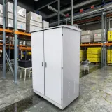 Outdoor Integrated Network Cabinet 2.0mm Cold-Rolled Steel IP55 Industrial Enclosure Custo