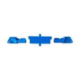 fiber optic equipments ceramic Single mode Simplex E2000 UPC Fiber Optic Adapter with ear 