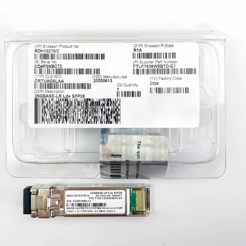 Shunou 25GBASE-LR Lite SFP28 Optical Module RDH 102 75/2 10KM 5G Network Compatible FTTH FTTB FTTX Fiber Optic Equipment-boxintelecom