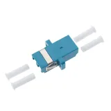 LC Duplex Fiber Optic Connector Small Square Head LC-LC Universal Flange Telecom Grade Sin