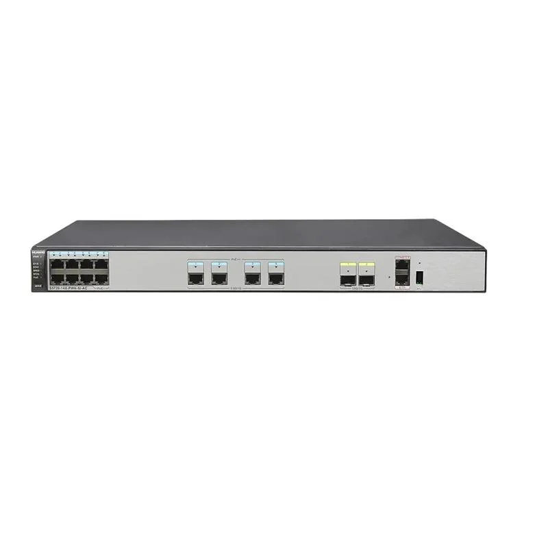 S5720-14X-PWH-SI-AC 02350MTV 8* Ge Electrical 10ge SFP+ Ports Ethernet Switch