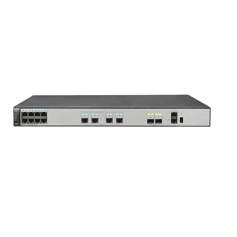 S5720-14X-PWH-SI-AC 02350MTV 8* Ge Electrical 10ge SFP+ Ports Ethernet Switch