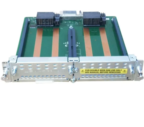 Adapter for the NIM in a SM-X Slot on the C Isco 4400 or 4300 Series ISR  SM-X-NIM-ADPTR