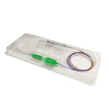 FTTH 1x2 SCAPC Single Mode PLC Splitter with POE/GSM Support Mini Type Fiber Optic