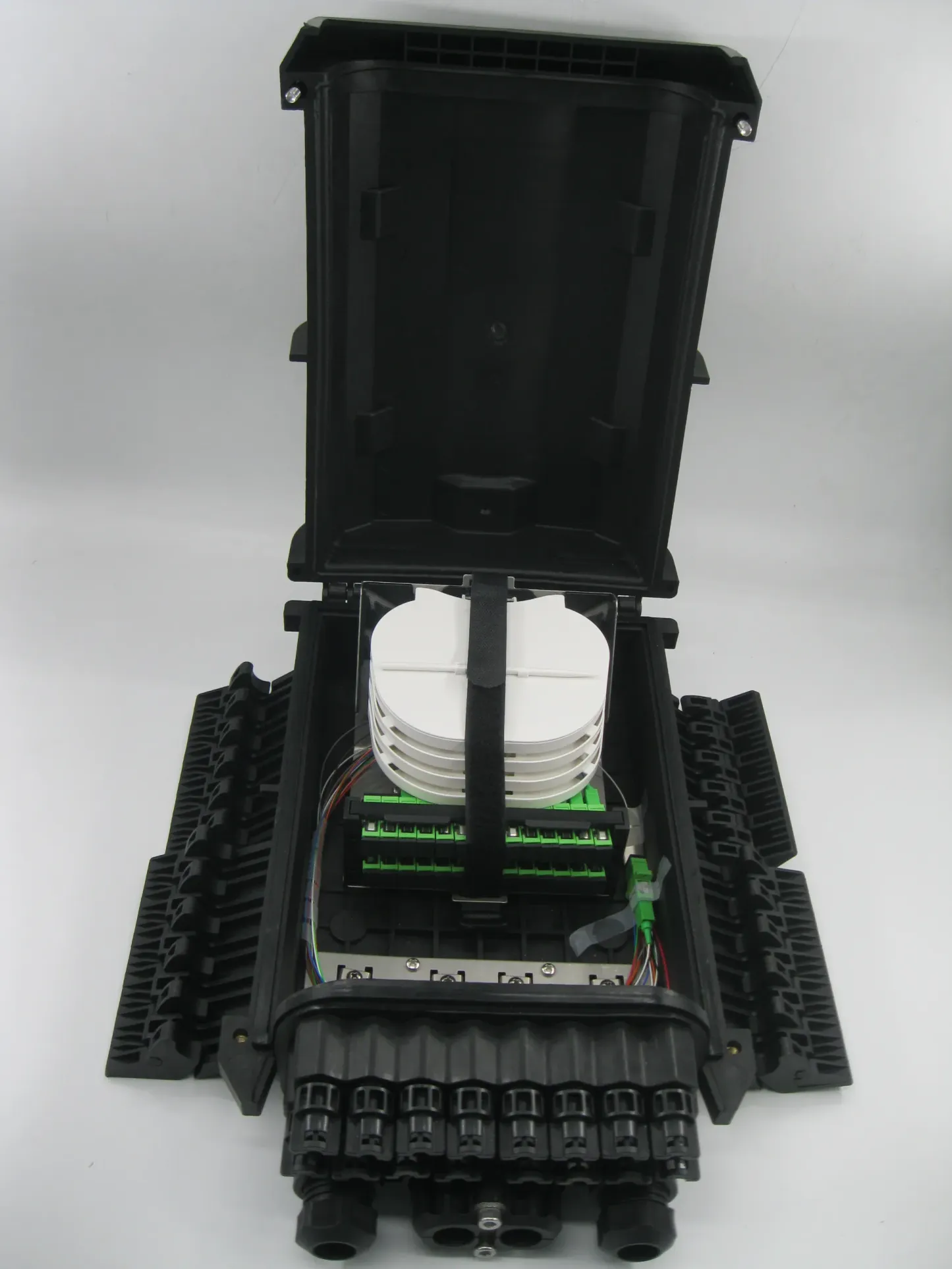 FTTX Outdoor waterproof IP68 (8/12/24/48/96) core distributor splicer closure fiber optic 