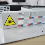 Fiber Optic Patch Panel Rotary Type Rack Mounted 19 Inch 12-96 Port Core with Splice Tray 