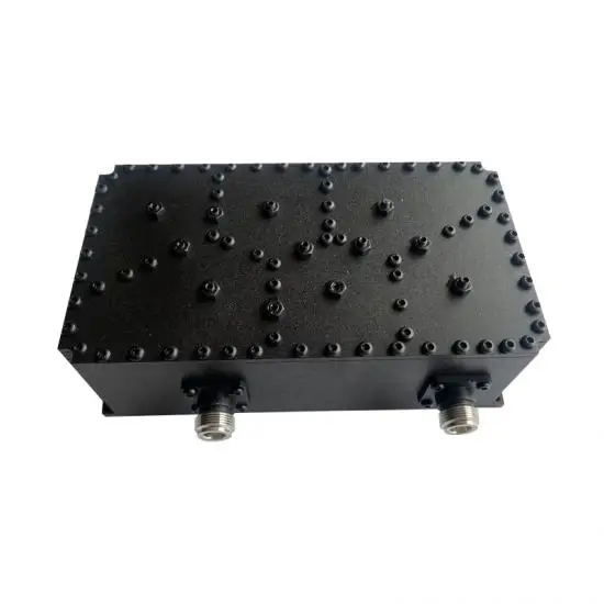 High Performance 200W 491.8-493.9MHz RF Cavity Bandpass Filter 400MHz Filter with High Sto
