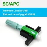 High Quality SC APC UPC SM Single-Mode FTTH Fast Connector Tool Cold Optical Fiber Equipme
